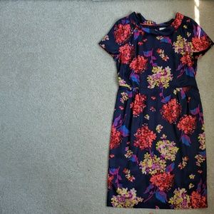 Boden Silk Blend Vintage Inspired Dress 😍